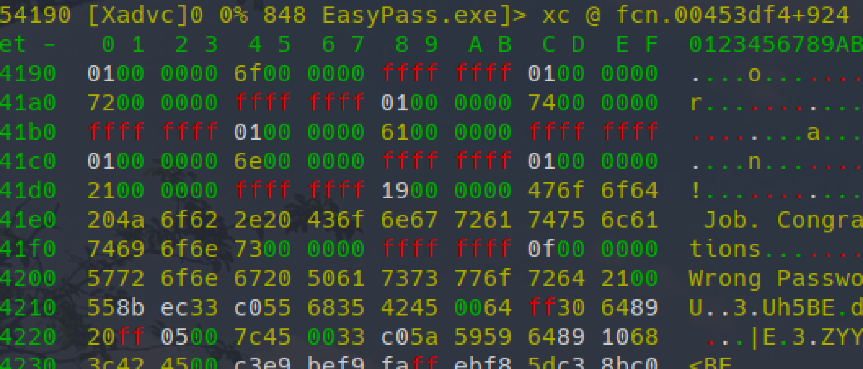 Reverse Engineer the EasyPass Challenge